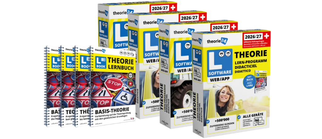 Theorie lernen mit Lernsoftware für die Theorieprüfung von theorie24 - Prüfung sicher bestehen